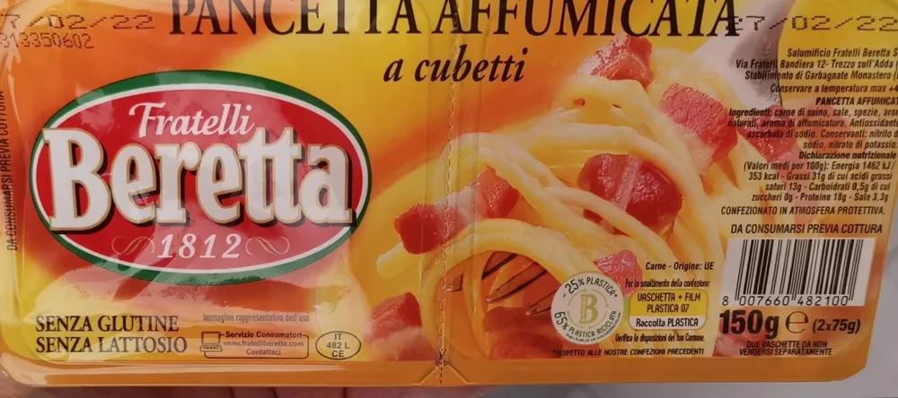 Pancetta affumicata