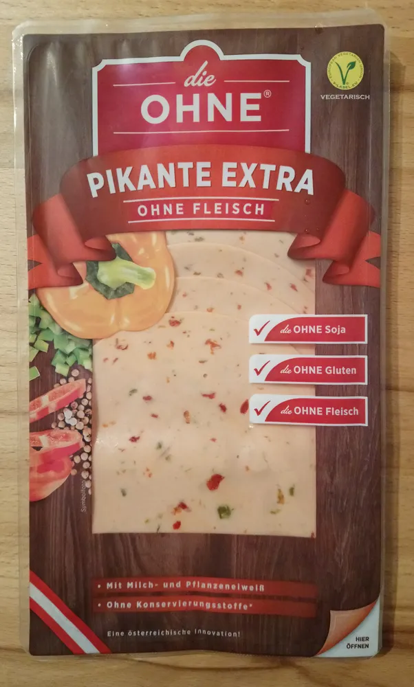 Pikante Extra ohne Fleisch