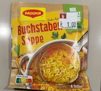 Buchstaben Suppe