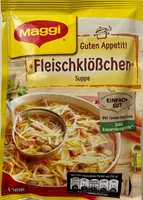 Fleischklösschensuppe