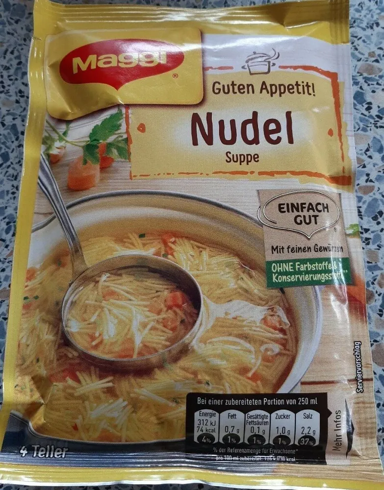 Maggi Guten Appetit! Nudel Suppe