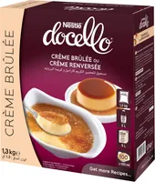 Crème Brûlée ou Crème Renversée NESTLE Docello Étui de 1,3 kg pour 100 portions