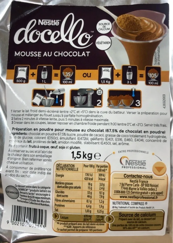 Mousse au chocolat