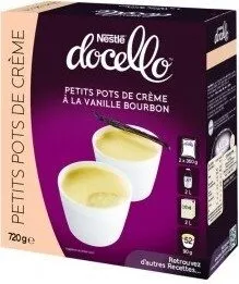 Pot De Crème à La Vanille Bourbon Docello
