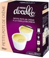 Pot De Crème à La Vanille Bourbon Docello