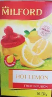 Hot lemon fruit infusion