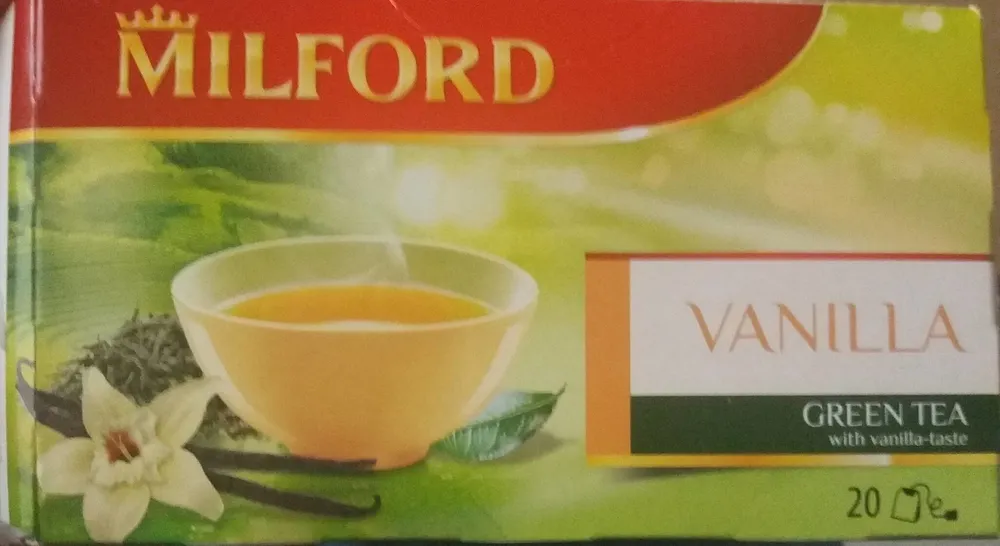 Te verde con vainilla