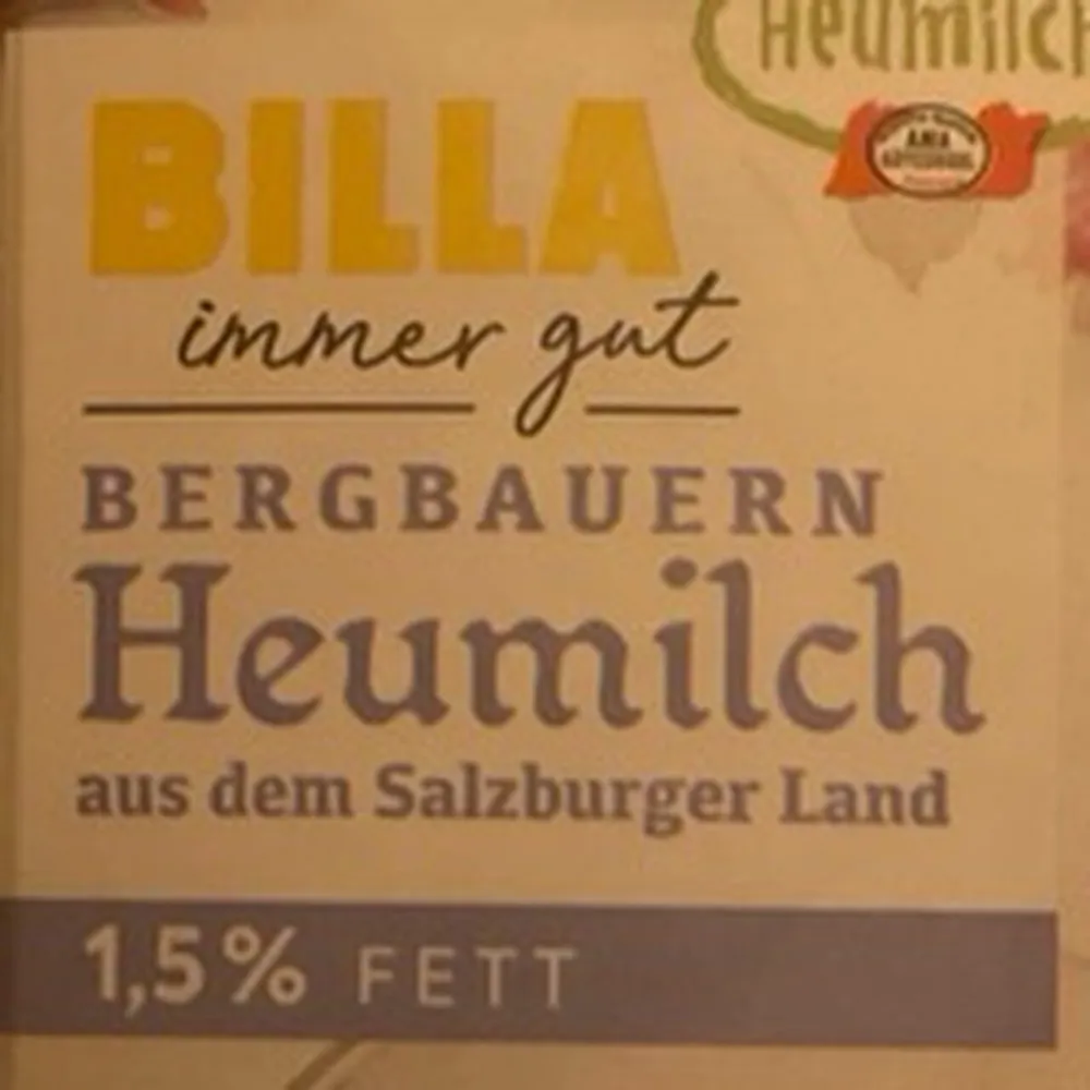Heumilch 1,5%