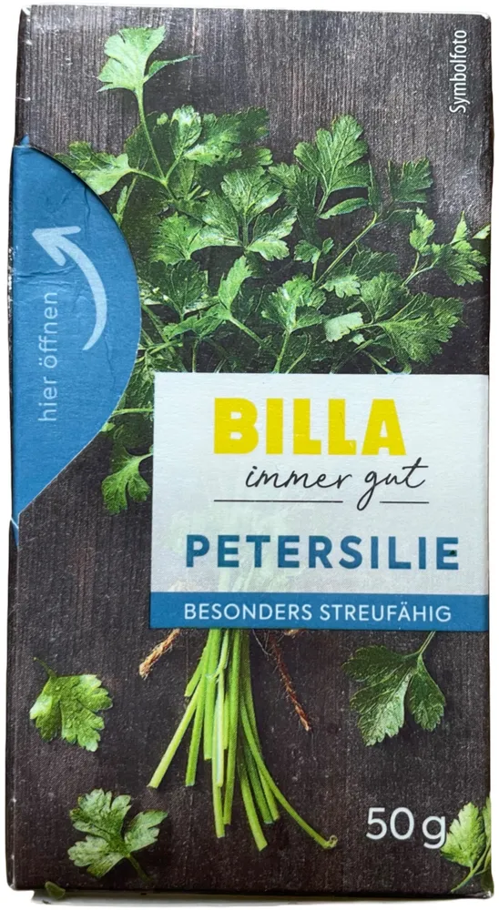 Petersile gefroren