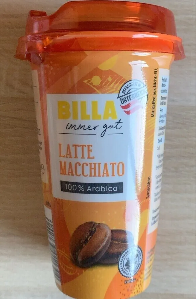 Billa immer gut Latte Macchiato