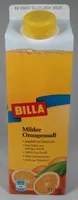 Milder Orangensaft