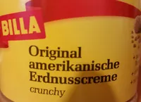 Original amerikanische Erdnusscreme crunchy