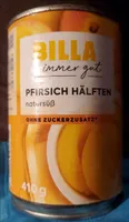 Pfirsichhälften