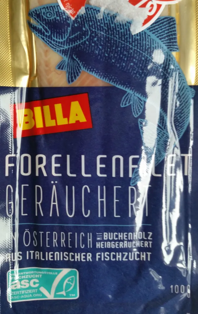 Forellenfilet geräuchert