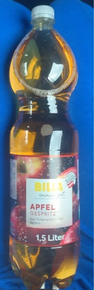Apfel gespritzt