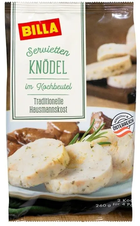 Servietten Knödel