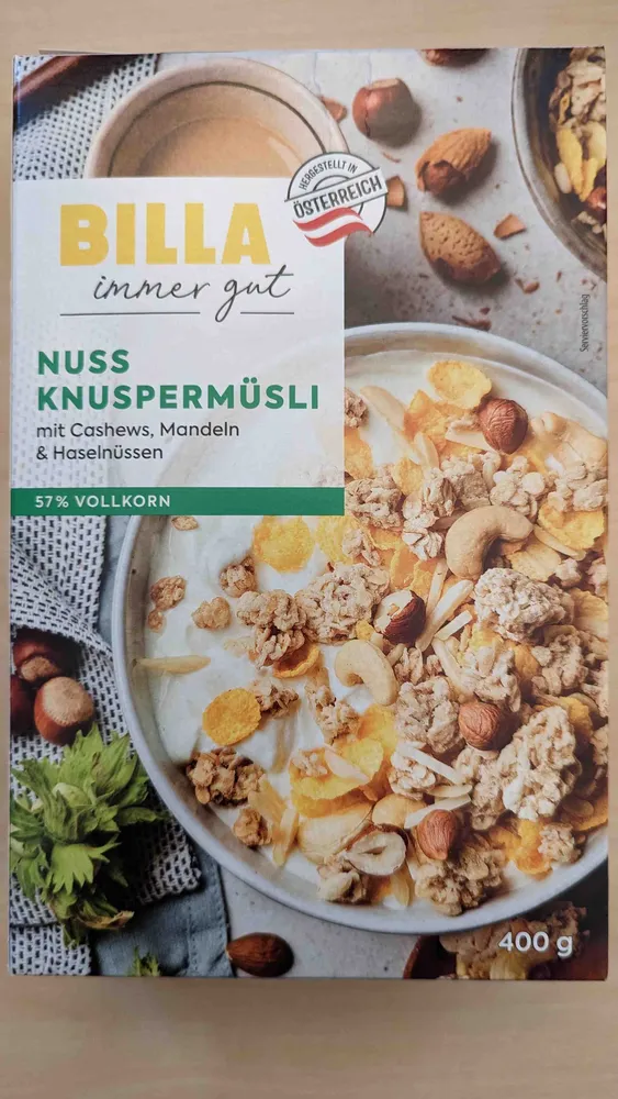 Nuss Knuspermüsli