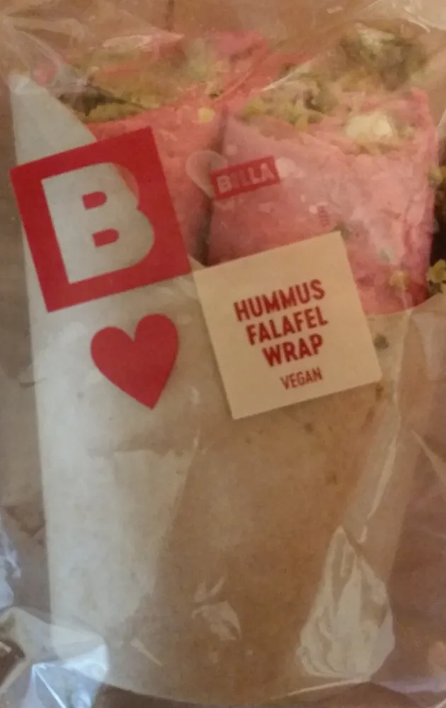 Hummus Falafel Wrap Vegan