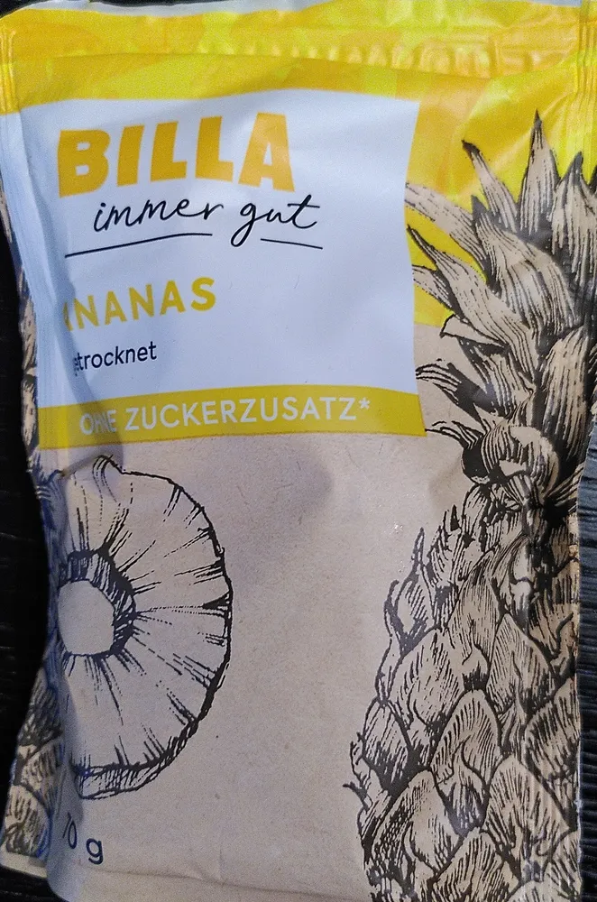 Ananas getrocknet