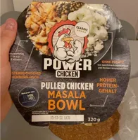 Pulled chicken masala bowl