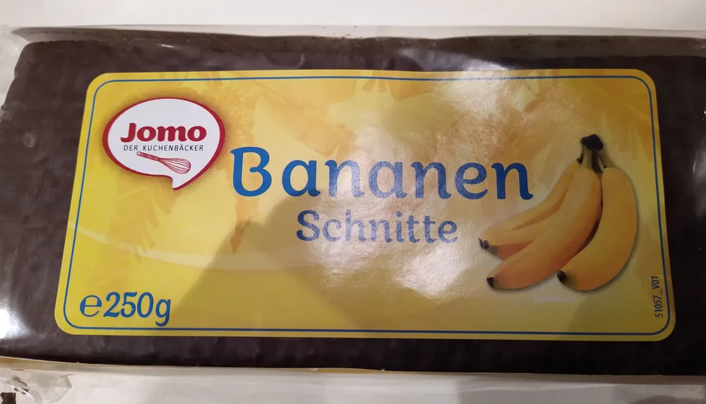 Bananen Schnitte