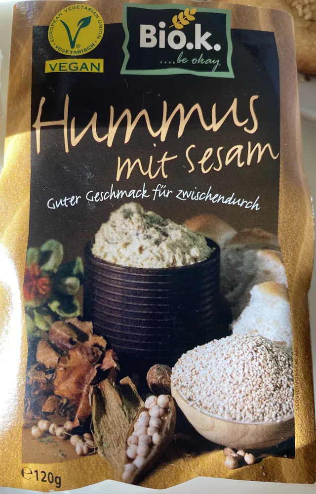 Hummus mit Sesam