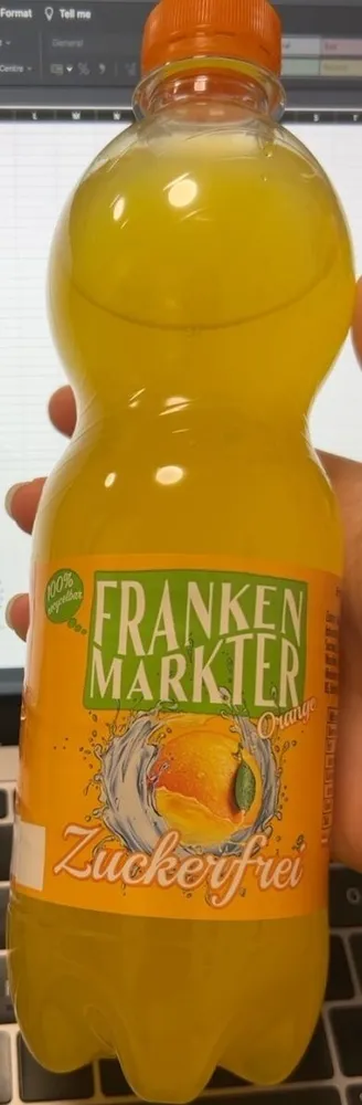 Franken Markter Orange Zuckerfrei