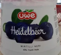 Marmellata di mirtilli