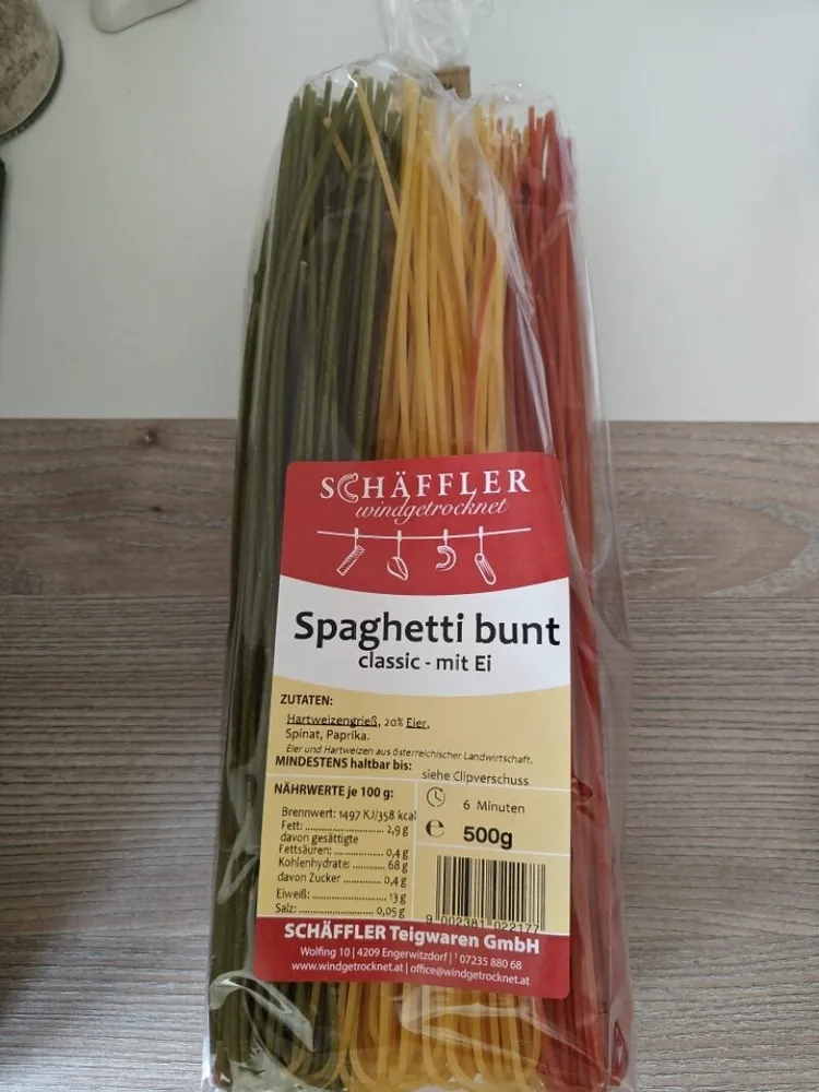Spaghetti bunt