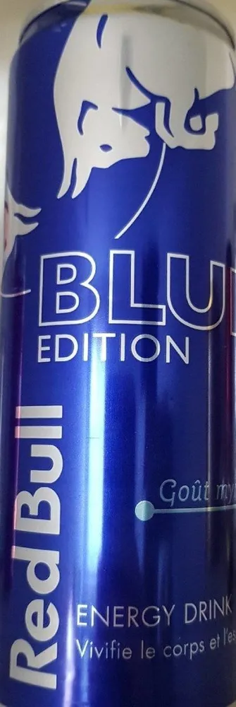 Redbull Blue Edition - Goût Myrtille