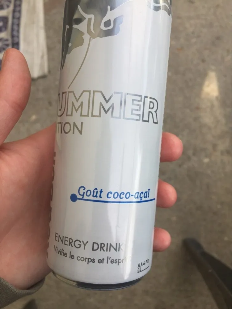 Goût coco-açaï Summer Edition