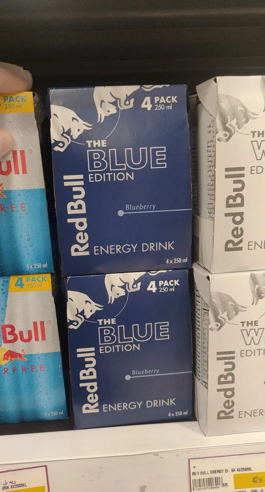 Red Bull Blue edition