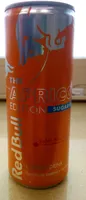 Red bull albaricoque y fresa sugarfree