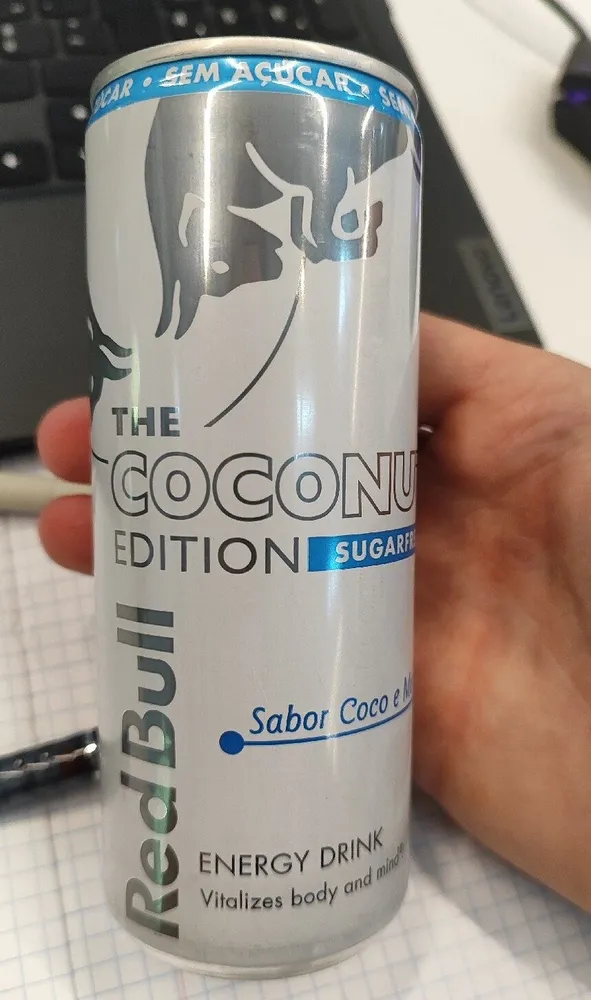 Red bull the coconut edition suagarfree