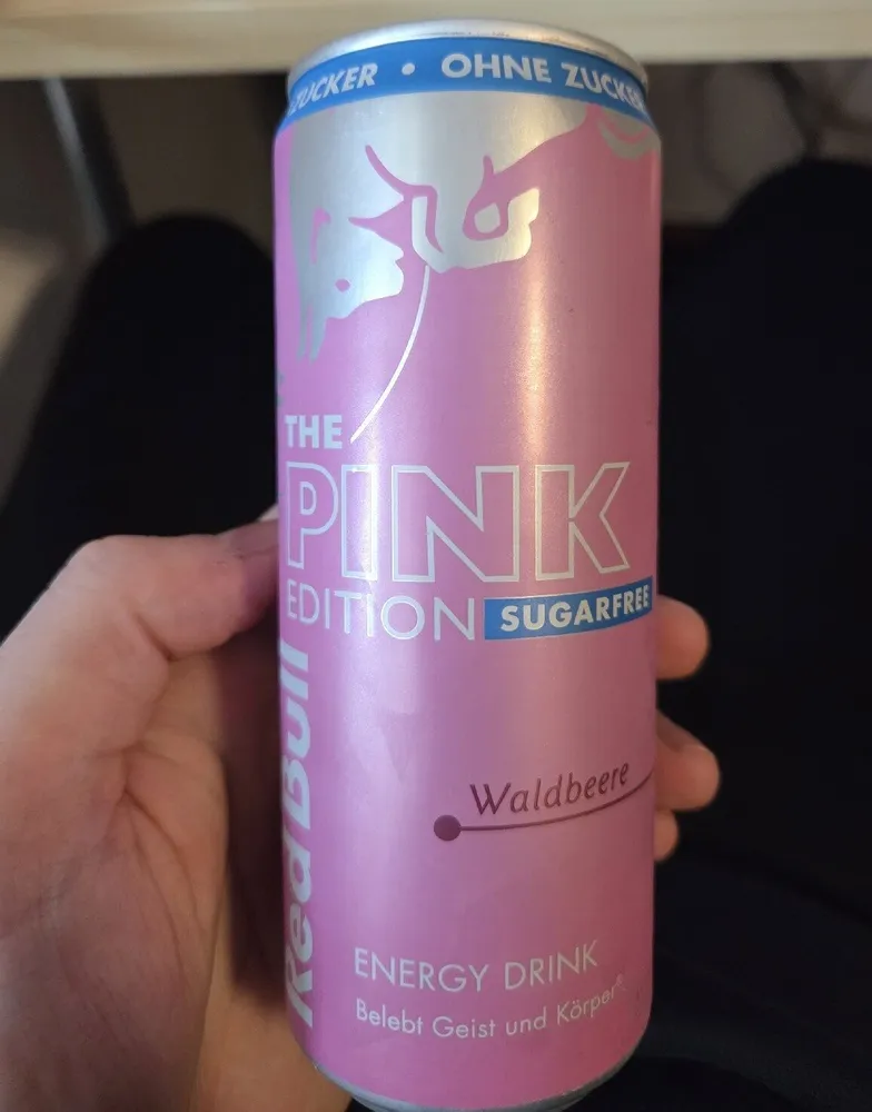 The Pink Edition Sugarfree Waldbeere Energy Drink