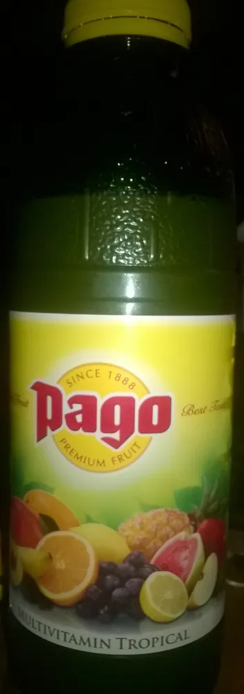 Page Cocktail tropical multivitaminé
