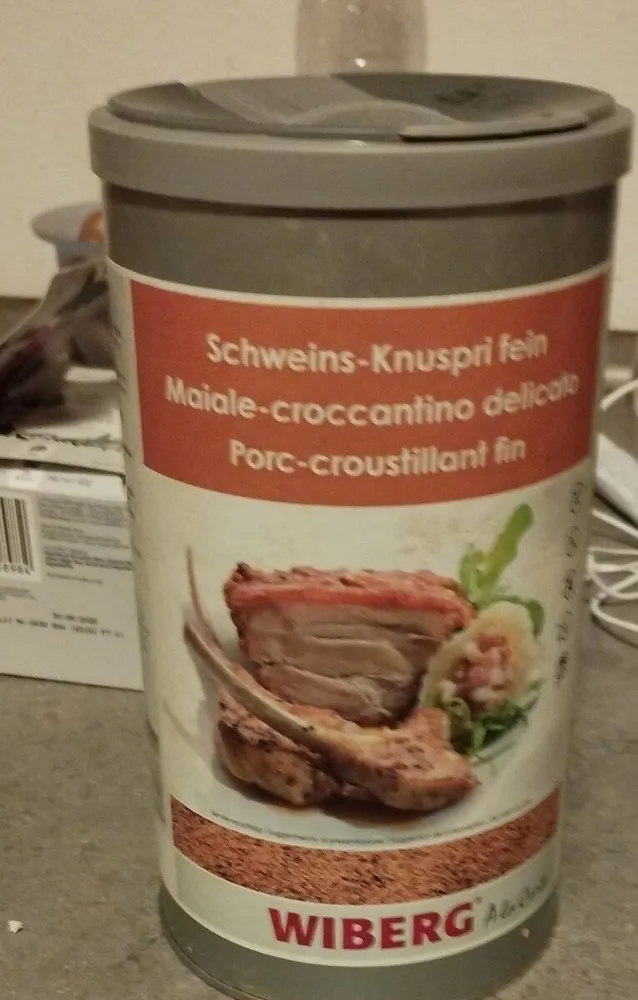 Schweins-Knuspri fein