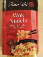 Wok Nudeln ohne Vorkochen 250g, Shan'shi