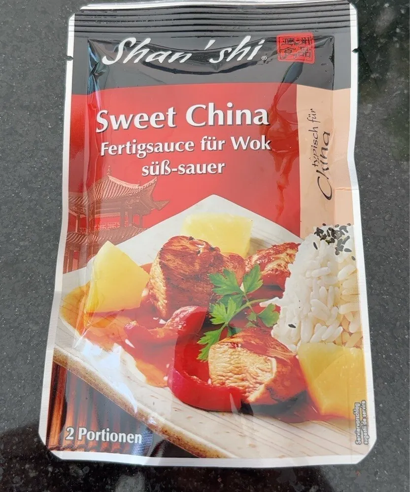 Sweet China  fertigsauce für wok süss sauer