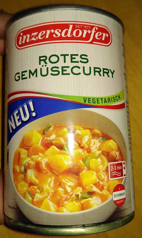 Rotes Gemüsecurry