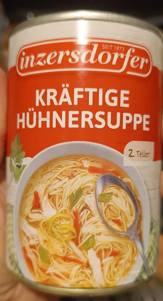 Kräftige Hühnersuppe