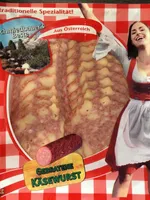 gebratene Käsewurst