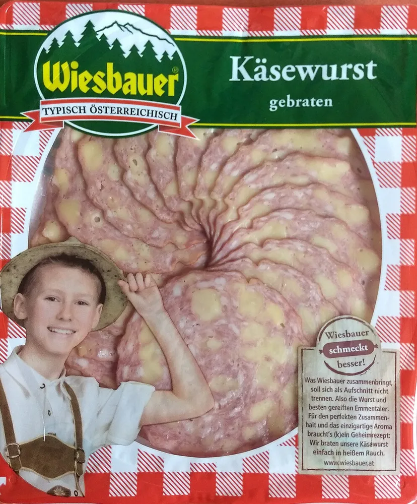 Gebratene Käsewurst