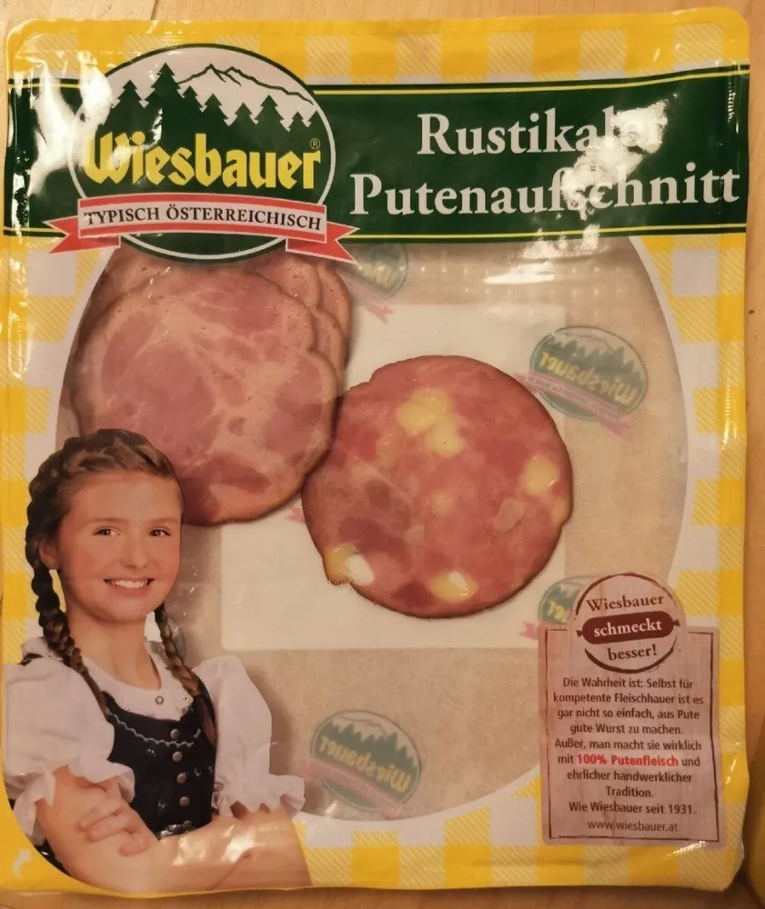 Rustikaler Putenaufschnit