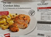 Cordon Bleu in Kürbispanade Mit Erdäpfelschmarren