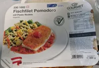 Fischfilet Pomodoro Mit Pesto-Nudeln