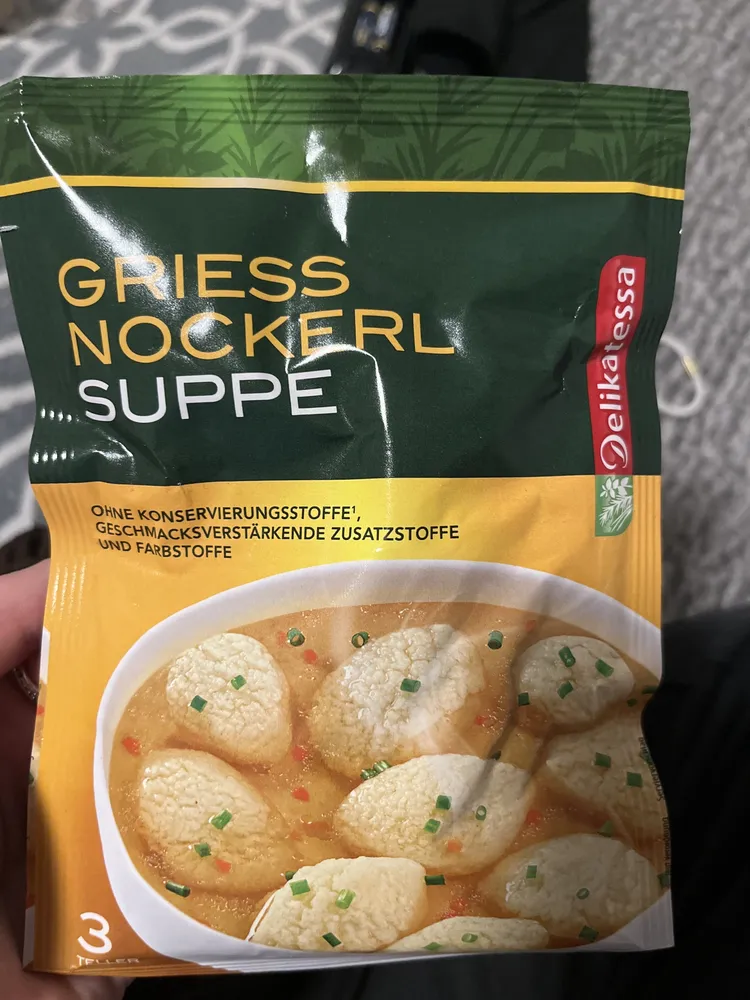 Griess Nockerl Suppe
