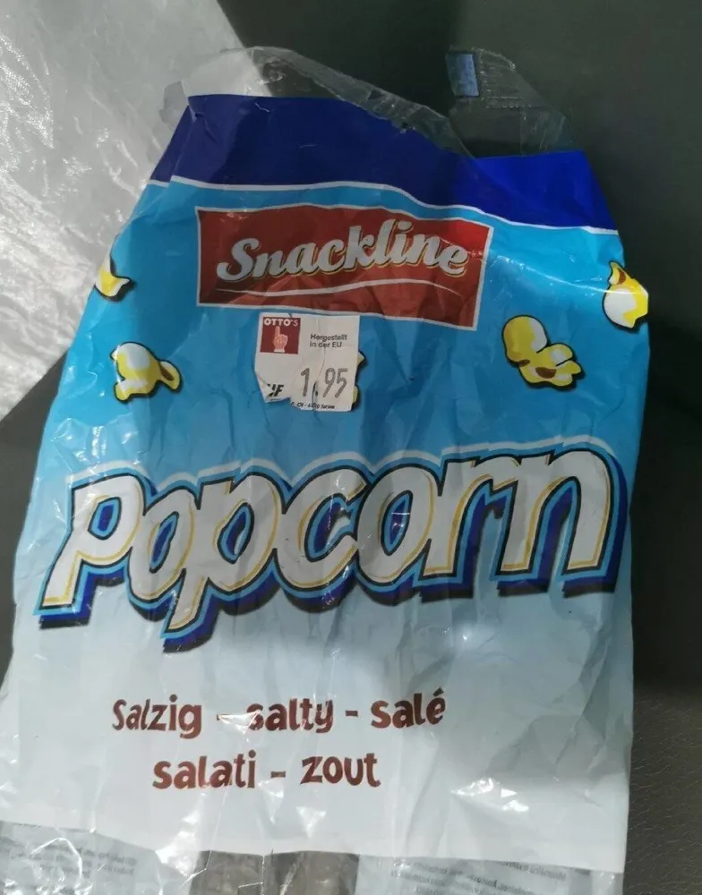 Popcorn Salted 200g Bag Snackline