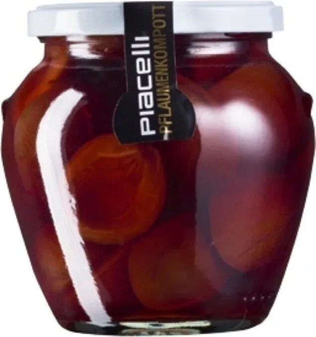 Kompott "pflaume" In Sirup 560g Glas Piacelli