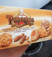 Waffelkugeln, Erdnuss, Waferballs, Peanuts